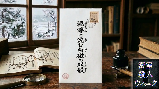 泥濘に沈む白磁の双殻