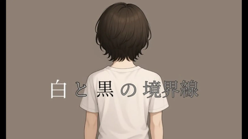 白と黒の境界線