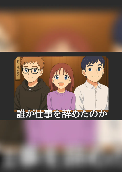 誰が仕事を辞めたのか
