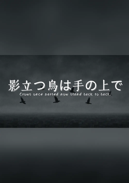 影立つ烏は手の上で