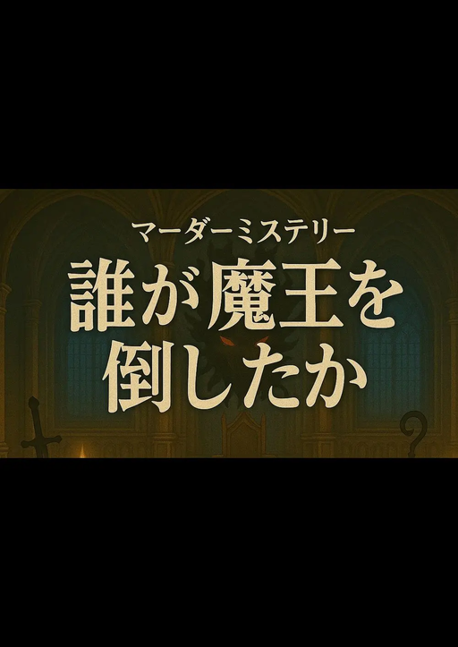 誰が魔王を倒したか