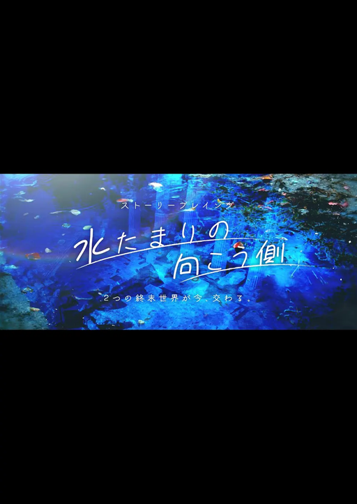 水たまりの向こう側