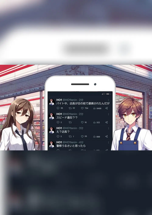 バイト中、店長が目の前で逮捕されたんだが