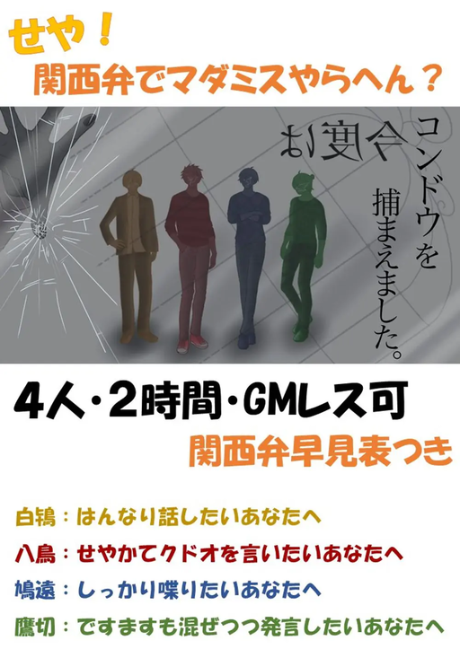 今度はコンドウを捕まえました。