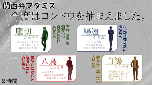今度はコンドウを捕まえました。