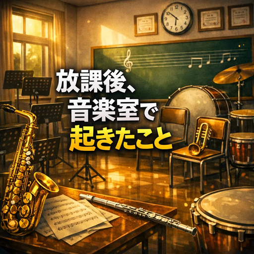 放課後、音楽室で起きたこと