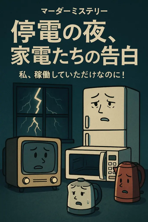 停電の夜、家電たちの告白