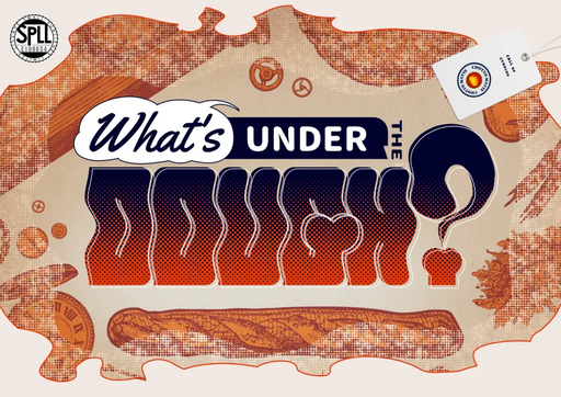 What's under the dough？