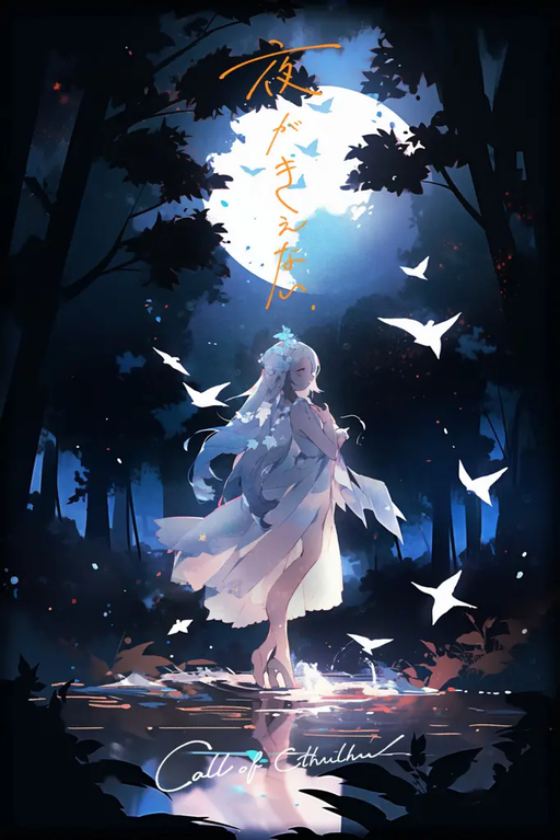 夜がきえない