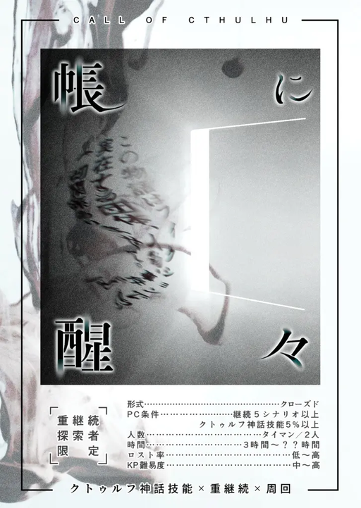 帳に醒々