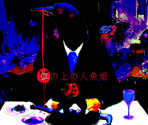 皿の上の人魚姫