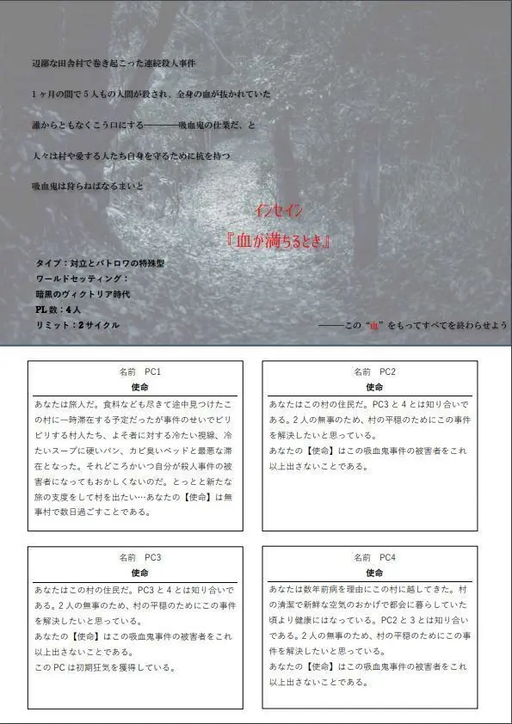血が満ちるとき